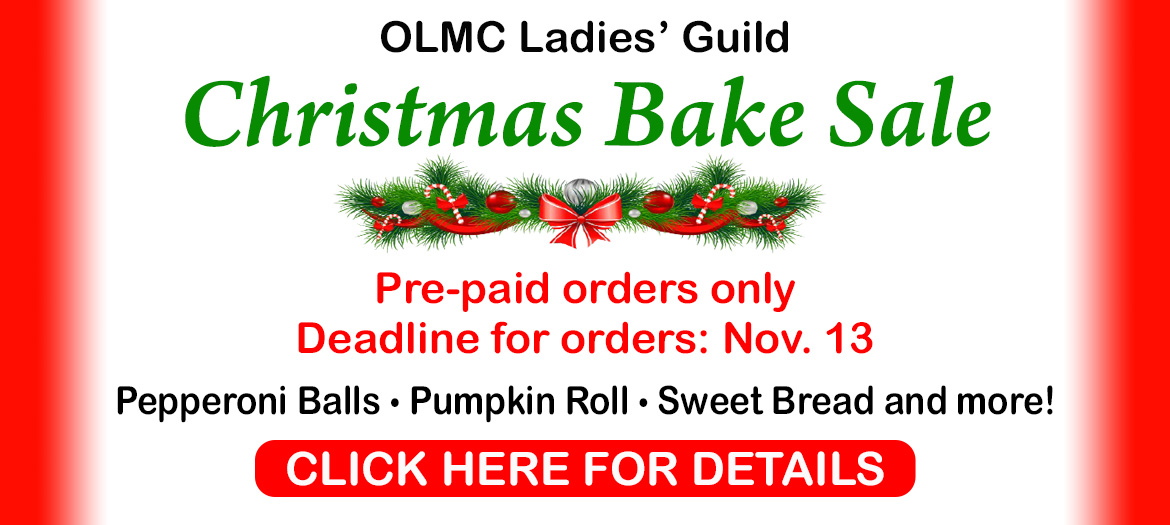 Christmas bake sale