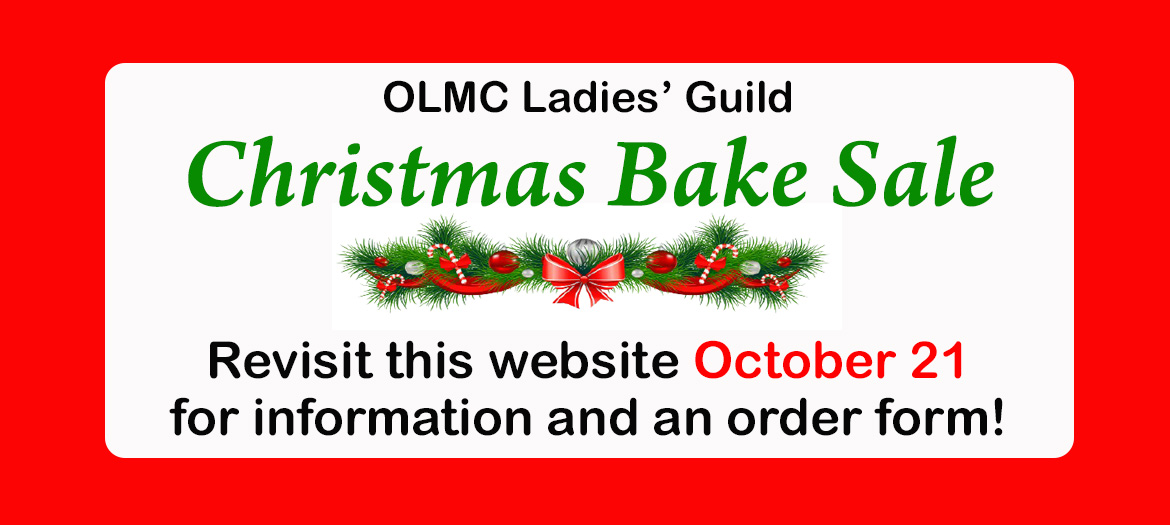 Christmas bake sale